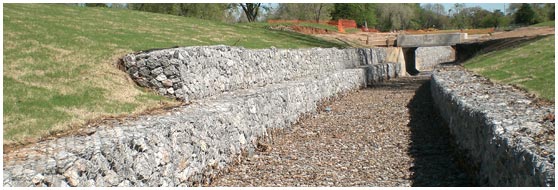 Gabion Wall Face Configuration