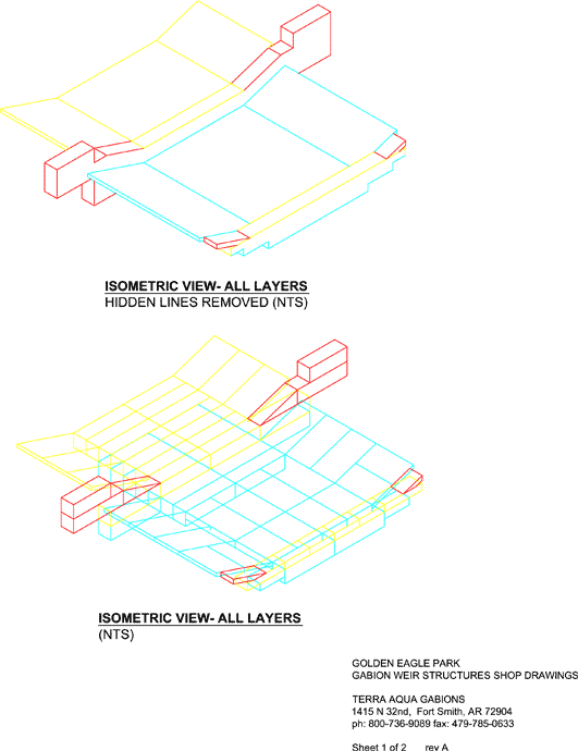 Drop Structures or Weirs